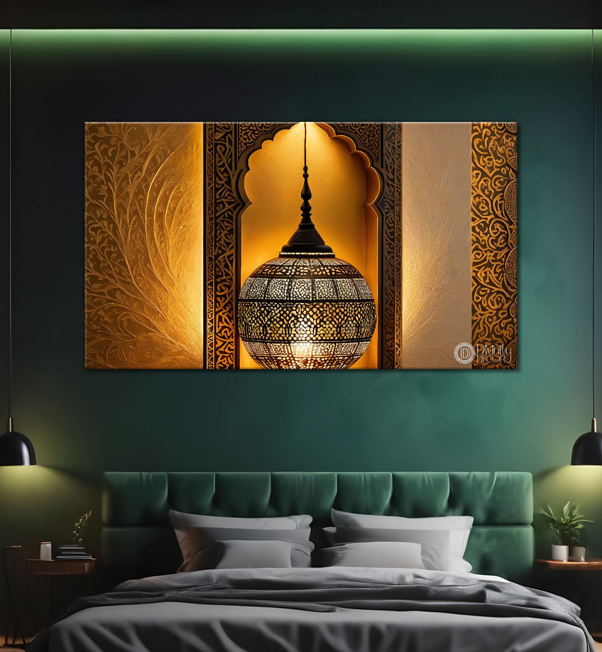 Islamic textured modern art Canvas Painting - Islamic paintings - 4