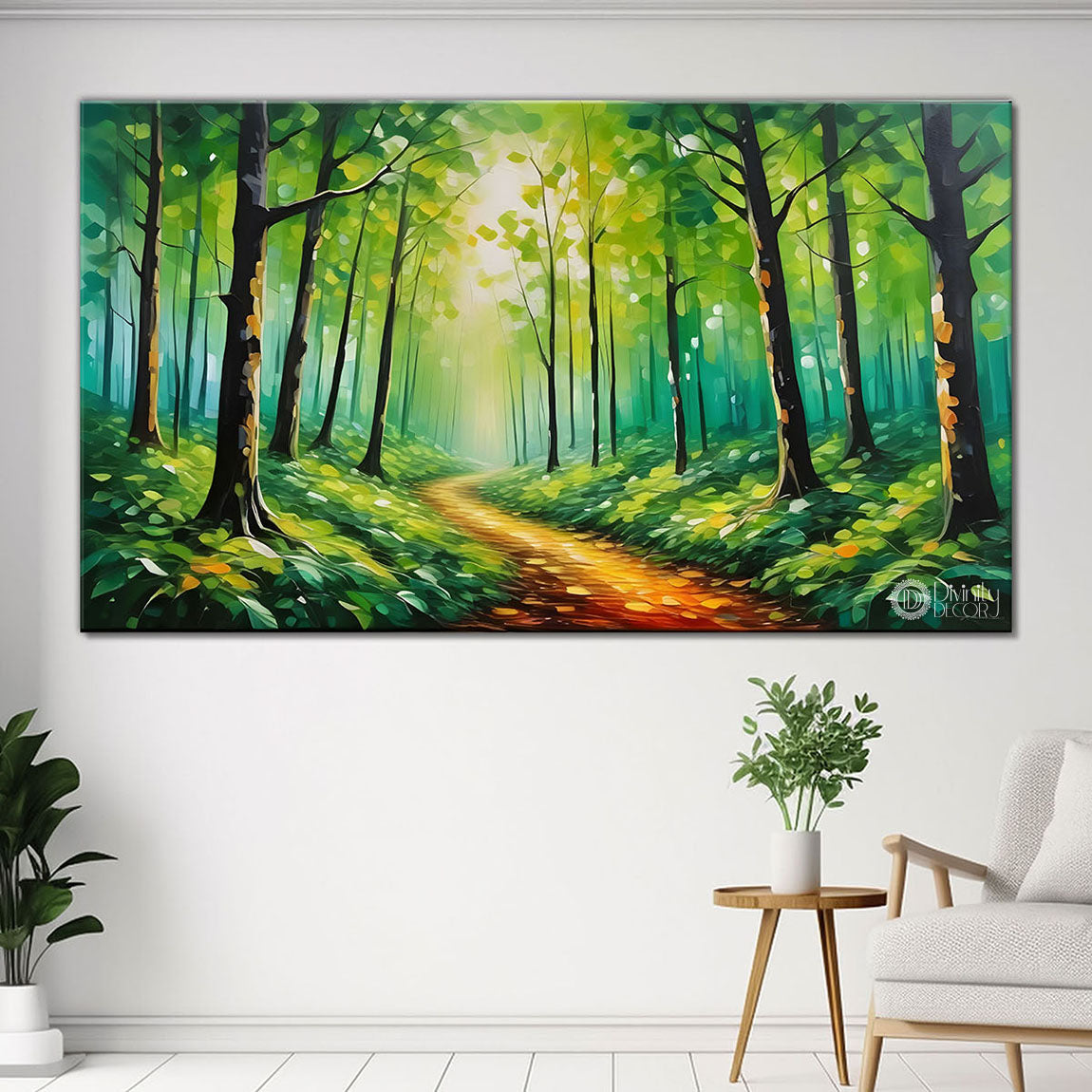 Jungle painting Canvas Painting - Nature Art -421