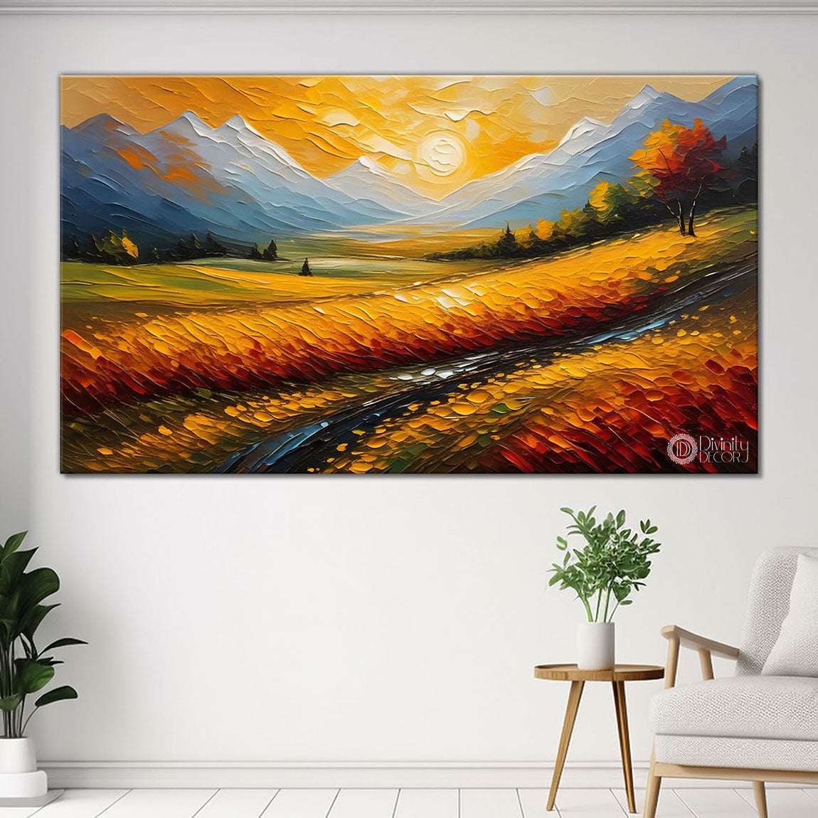 Landscape scenery painting Canvas Painting - Nature Art -476
