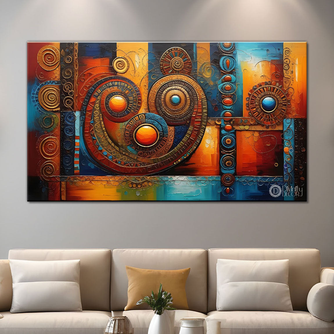 Modern art painting Canvas Painting - Design - Modern-L-67