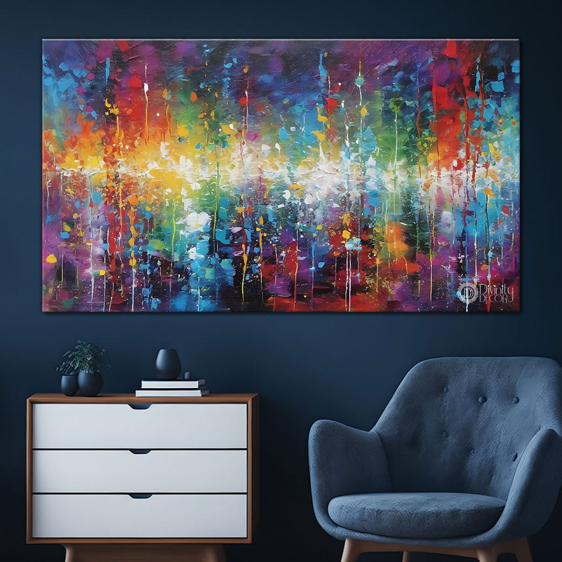 colorful textured natural art Canvas Painting - Nature Art -122