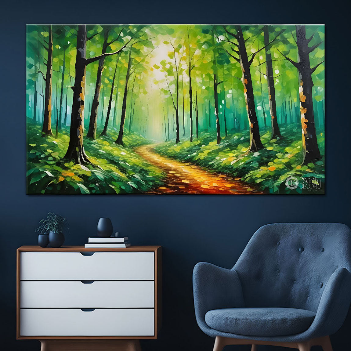 Jungle painting Canvas Painting - Nature Art -421