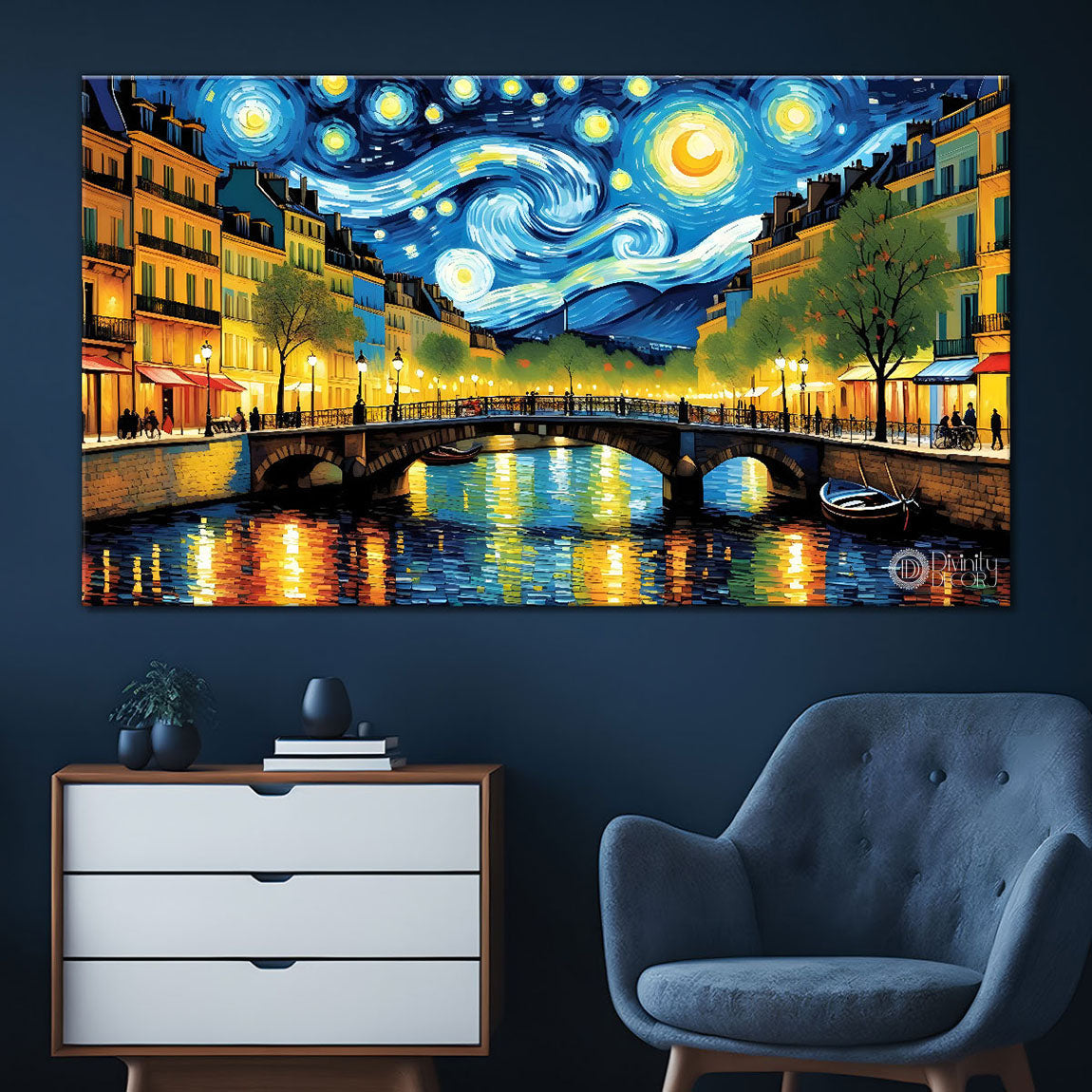 City painting Canvas Painting - Nature Art -810