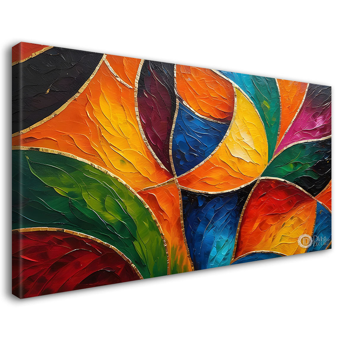 Modern pattern textured art Canvas Painting - Design - Modern-L-106
