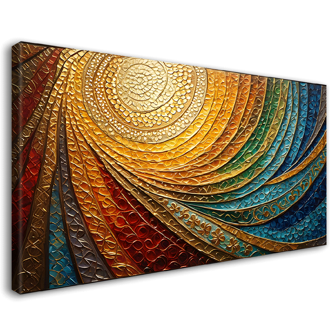 Colorful pattern Islamic modern art Canvas Painting - Islamic paintings - 11