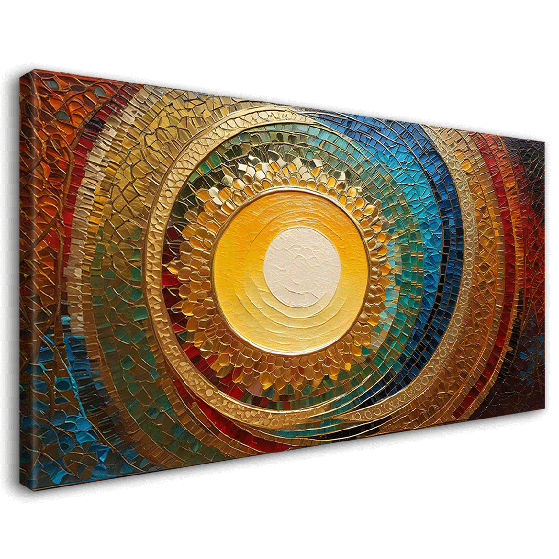 Colorful pattern Islamic modern art Canvas Painting - Islamic paintings - 16