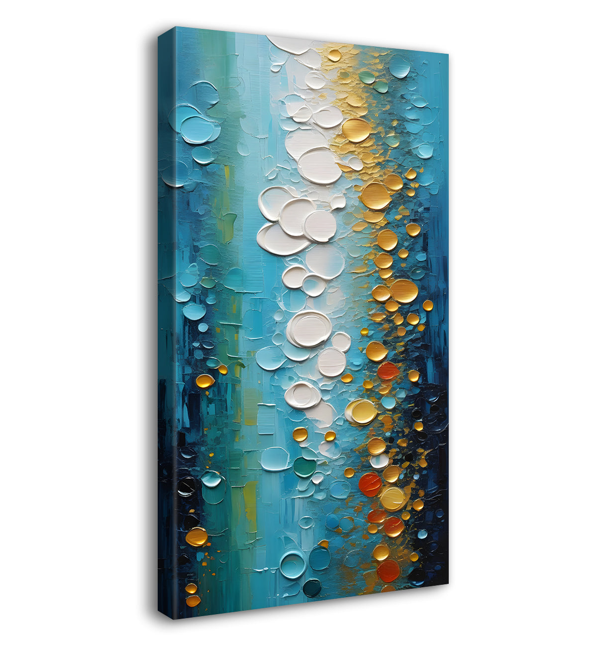 Colourful textured natural art Canvas Painting - Nature Art -V-17