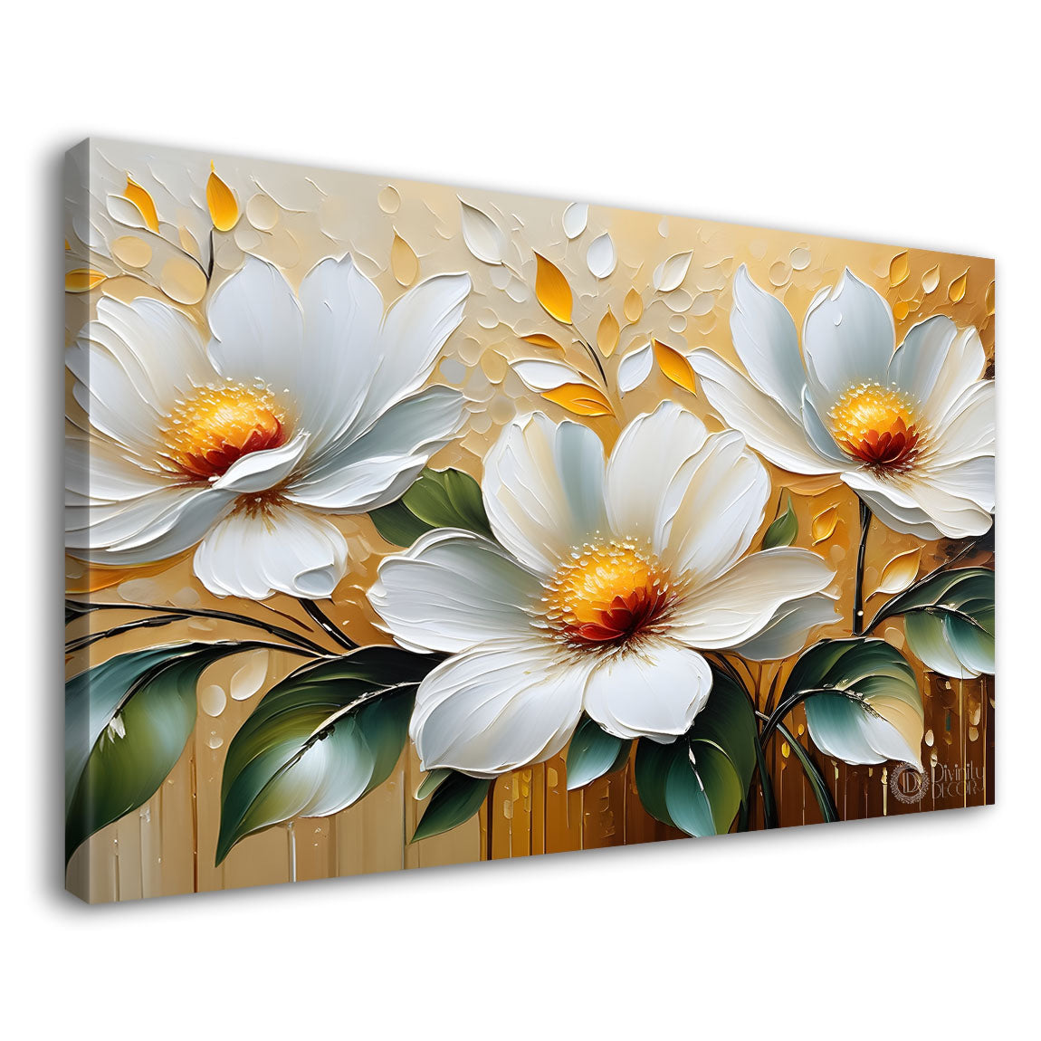 White flowers in light background- Flower-276