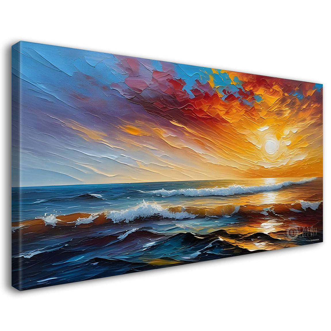 Sea and sky painting Canvas Painting - Nature Art -343