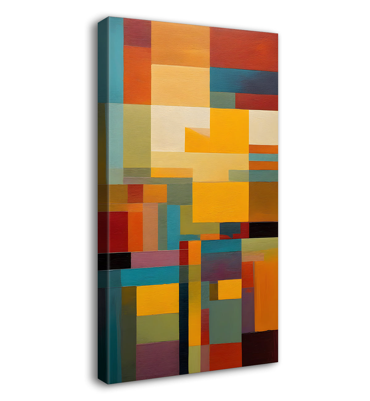 Colourful texutred modern art painting Canvas Painting - Design - Modern-V-35