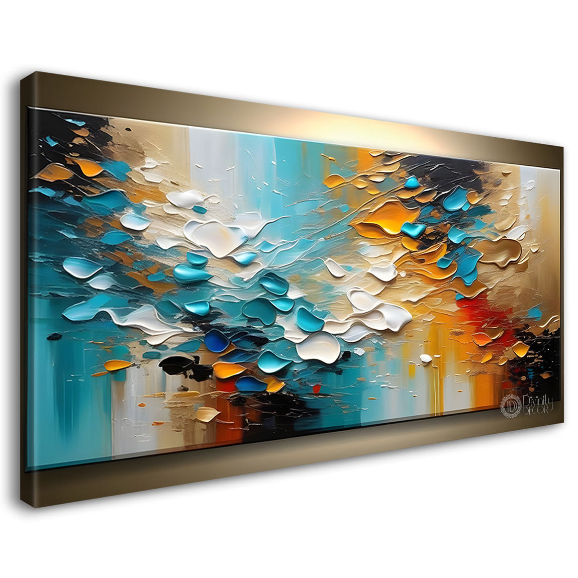 Colorful textured painting art Canvas Painting - Nature Art -362