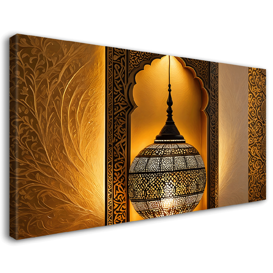 Islamic textured modern art Canvas Painting - Islamic paintings - 4