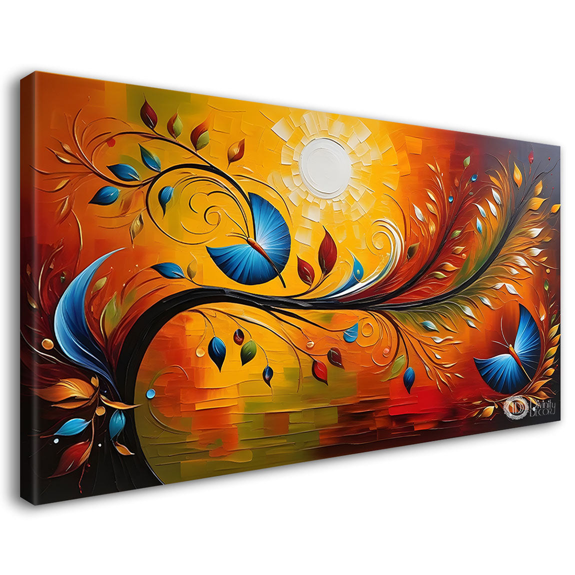 Colorful Textured Modern art Canvas Painting - Design - Modern-L-410
