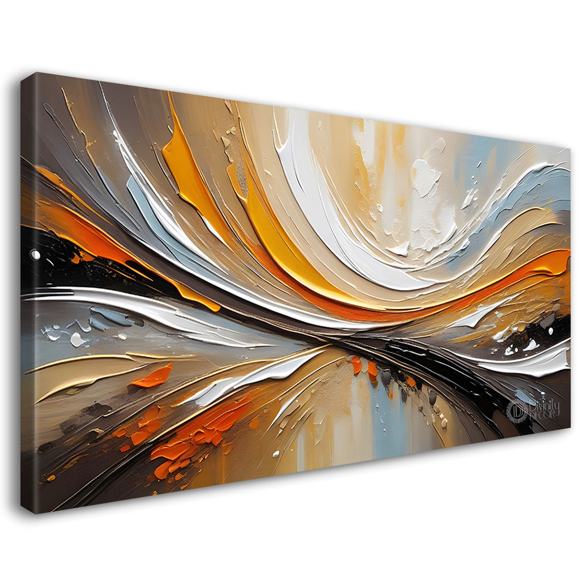 Colorful textured painting art Canvas Painting - Nature Art -487