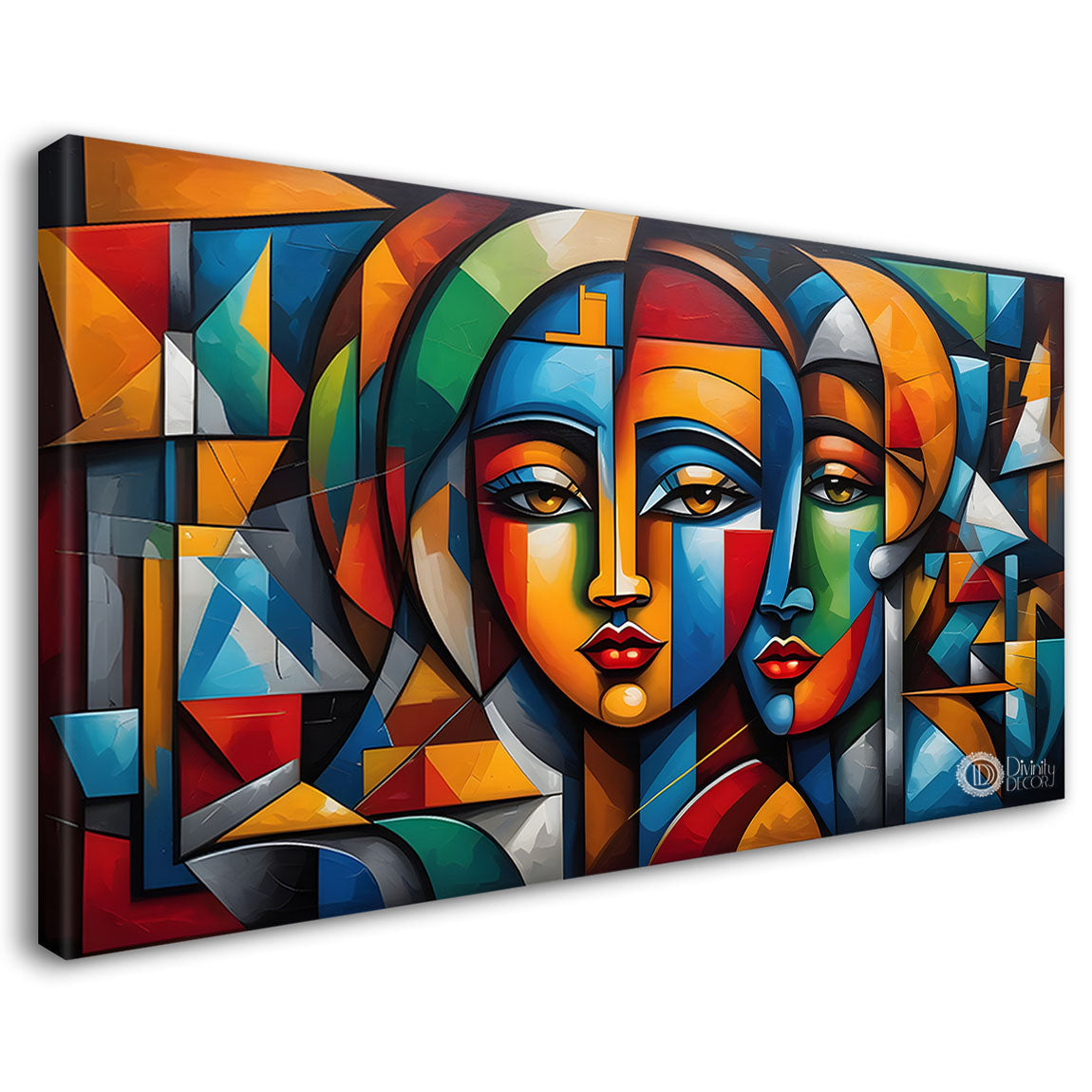 Gematrical pattern modern art Canvas Painting - Design - Modern-L-497