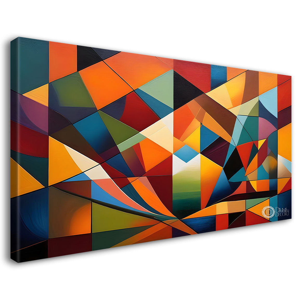Gematrical pattern modern art Canvas Painting - Design - Modern-L-501