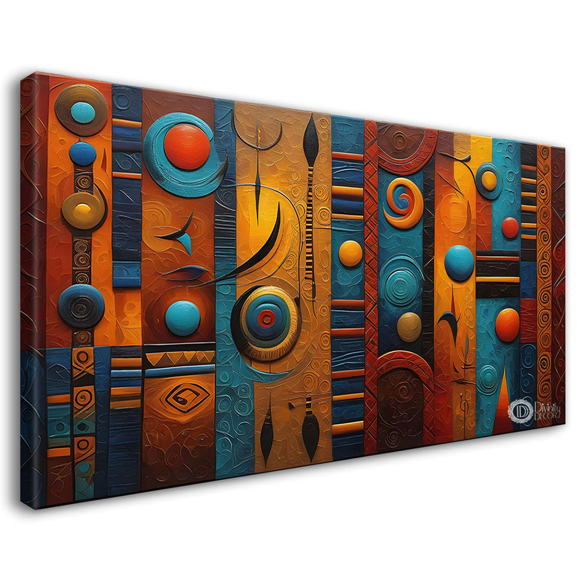 Modern textured art Canvas Painting - Design - Modern-L-59