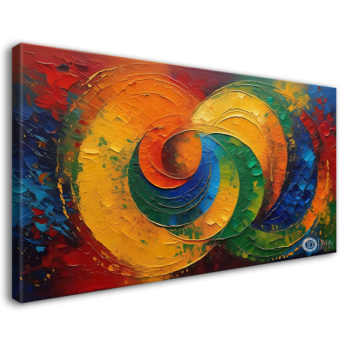Modern textured art Canvas Painting - Design - Modern-L-60