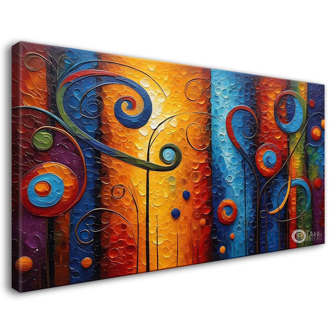 Beautiful pattern modern art Canvas Painting - Design - Modern-L-65