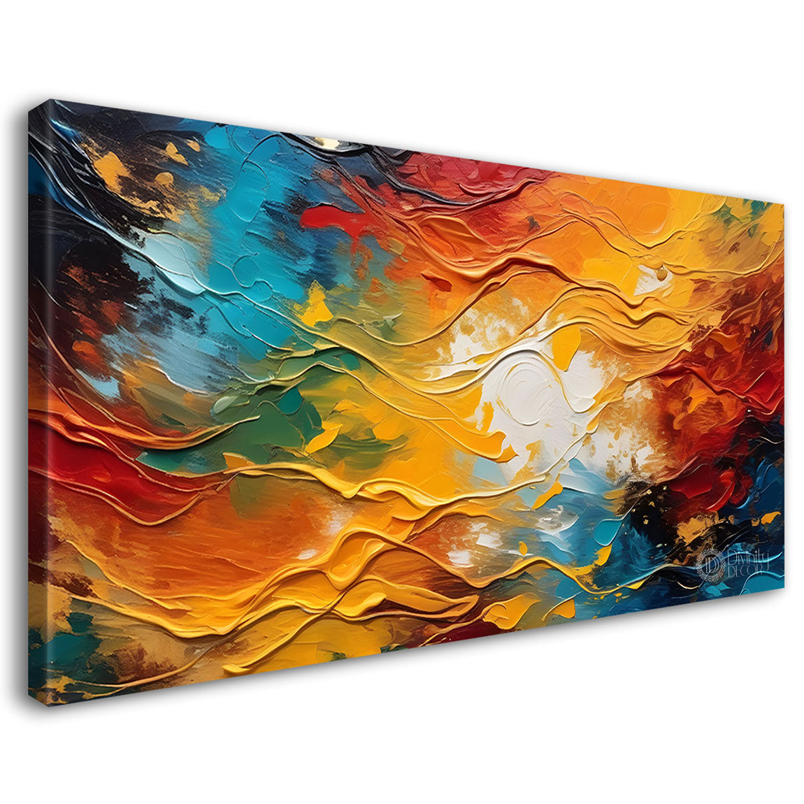 Colorful sky painting Canvas Painting - Nature Art -738