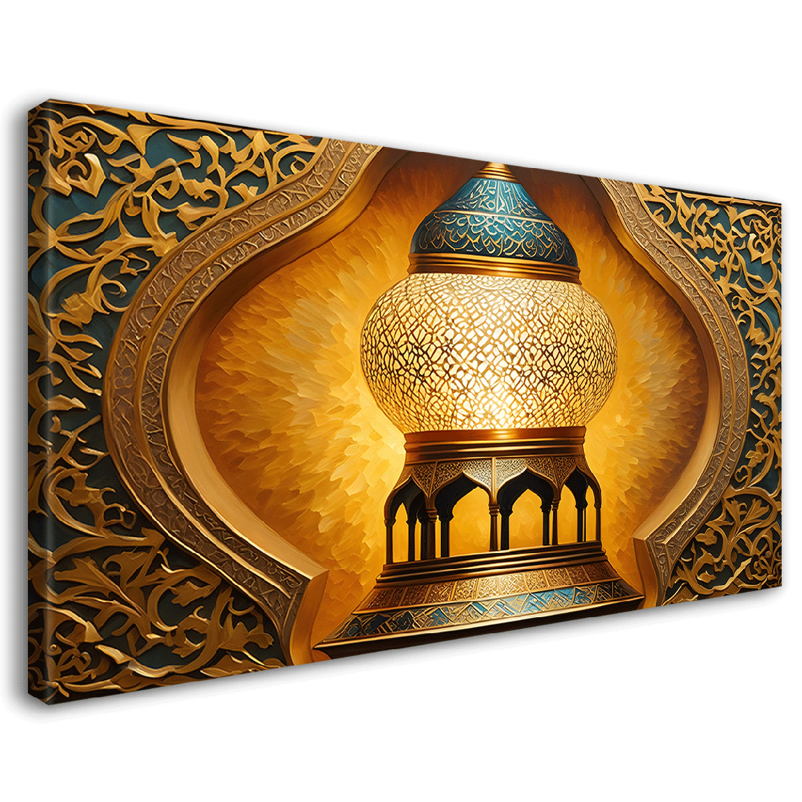 Islamic textured modern art Canvas Painting - Islamic paintings - 9