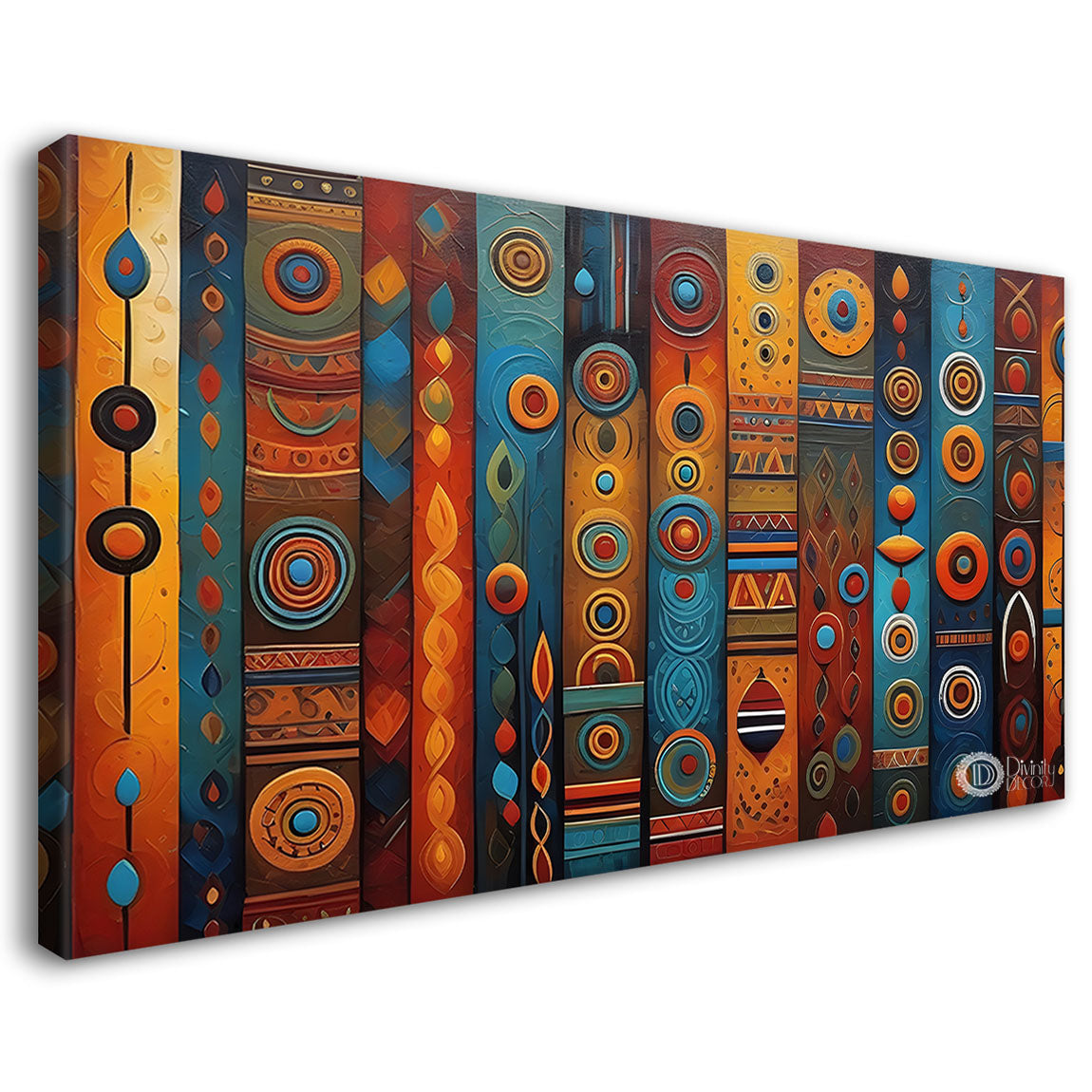 Colorful blocks designs modern art Canvas Painting - Design - Modern-L-94