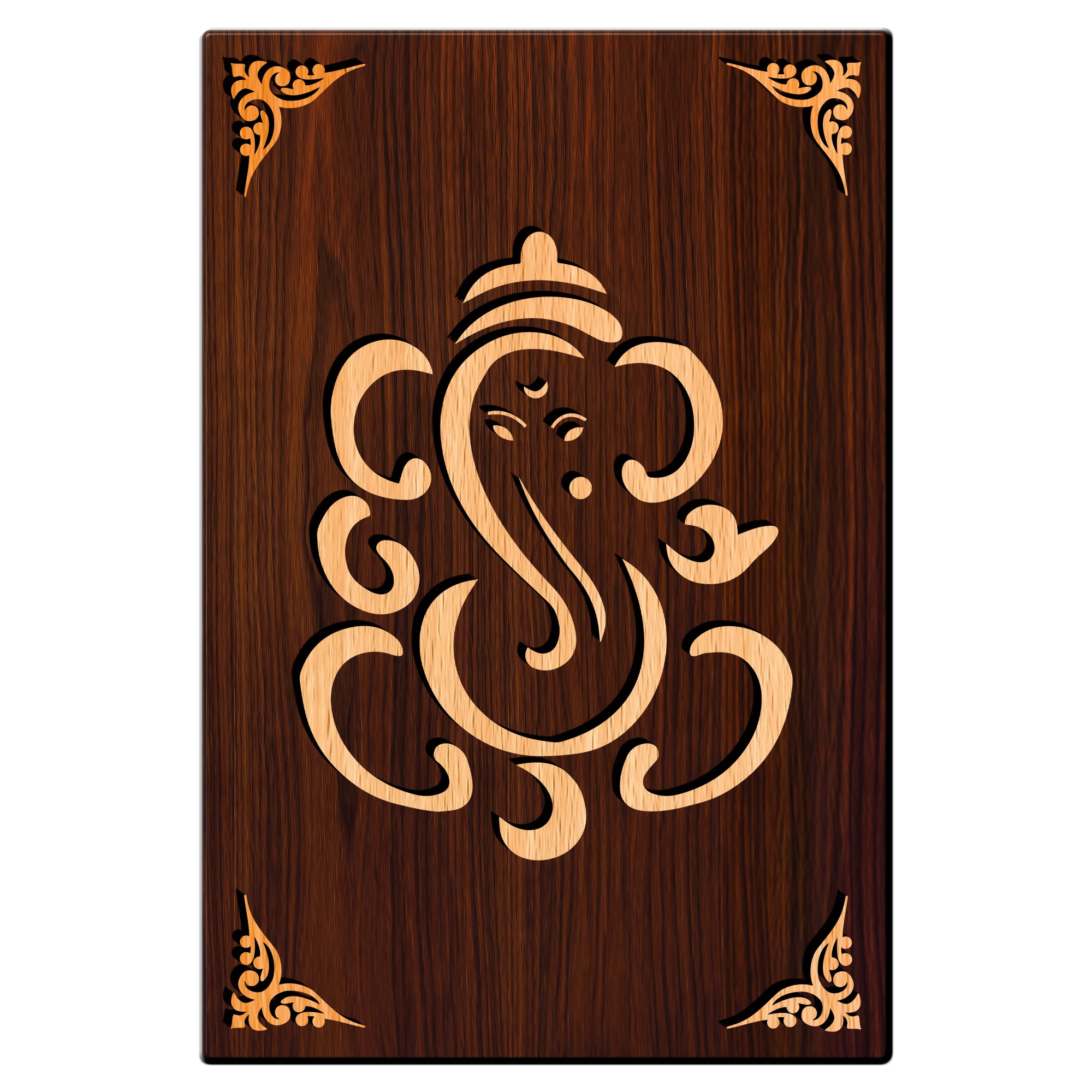 Shree Ganesh For Gifting and Home Decor Wooden Wall Decor, Wall Hanging - 133