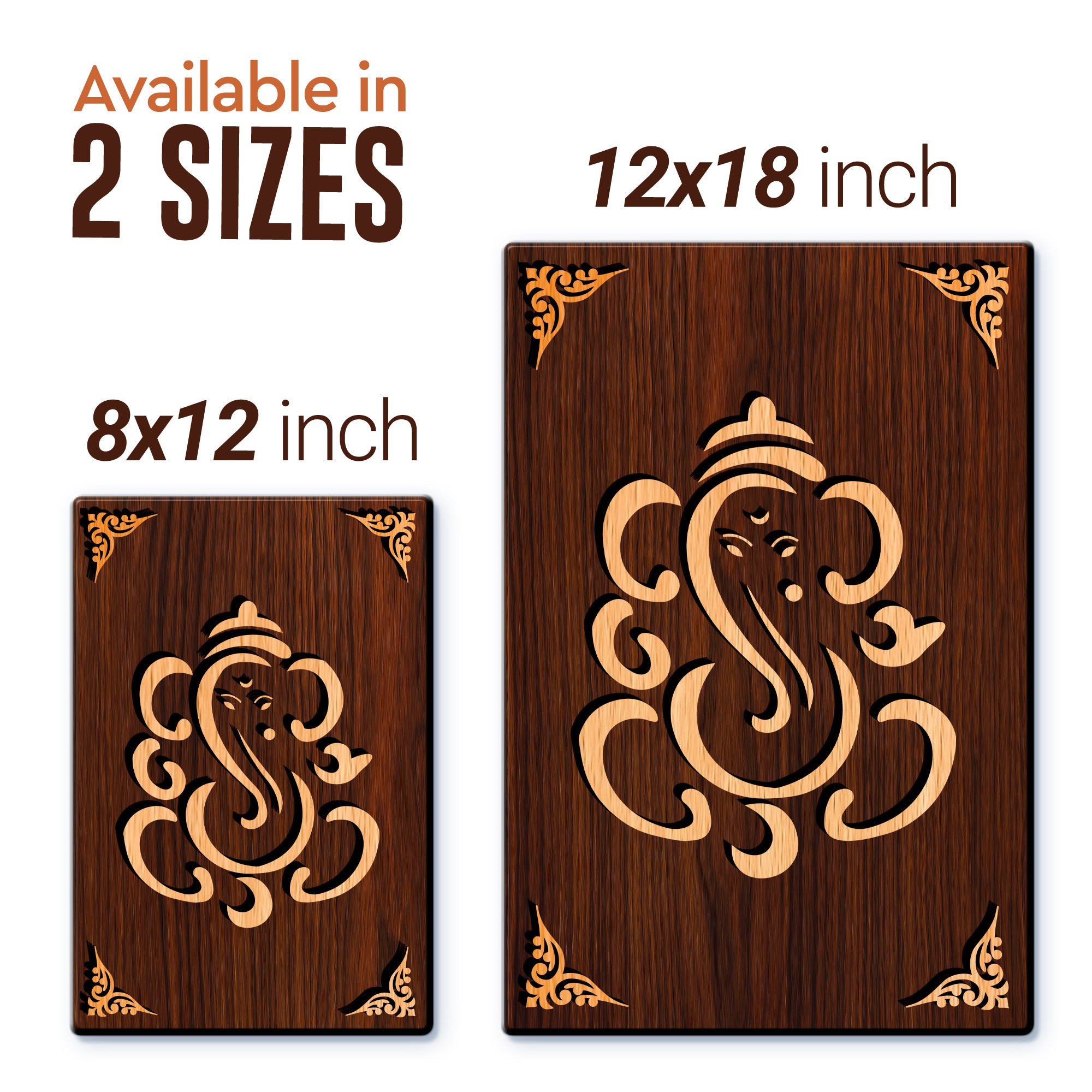 Shree Ganesh For Gifting and Home Decor Wooden Wall Decor, Wall Hanging - 133