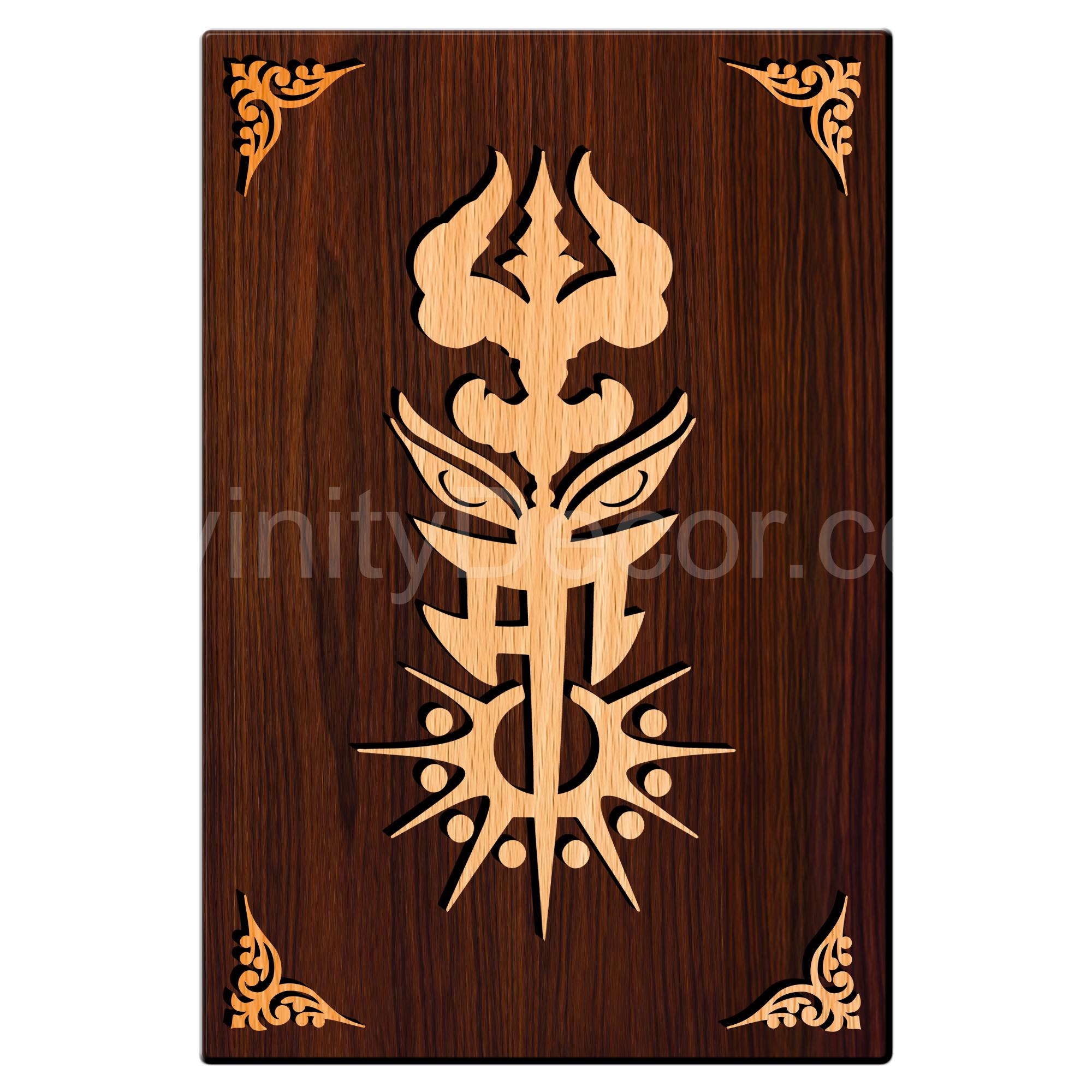 Maa For Gifting and Home Decor Wooden Wall Decor, Wall Hanging - 73