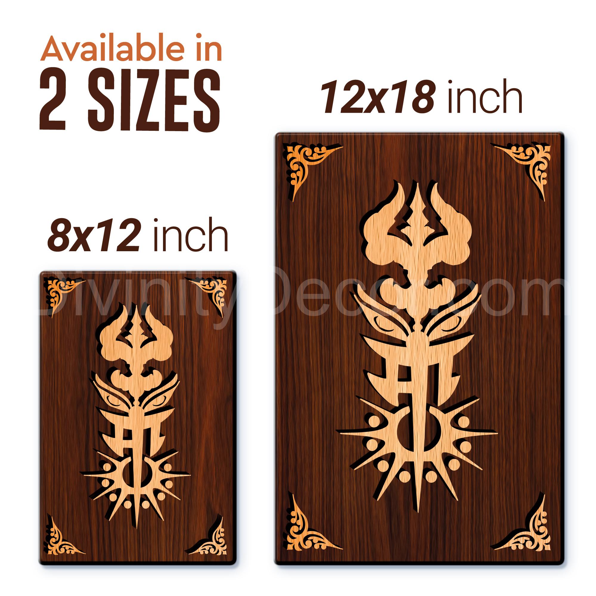 Maa For Gifting and Home Decor Wooden Wall Decor, Wall Hanging - 73