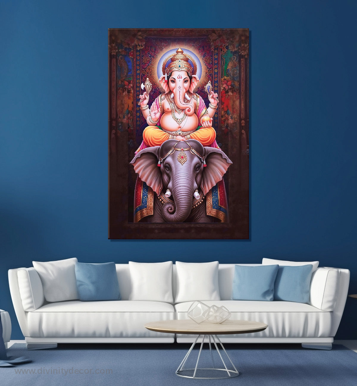 Ganpati Bappa Modern Spiritual Wall Art 8