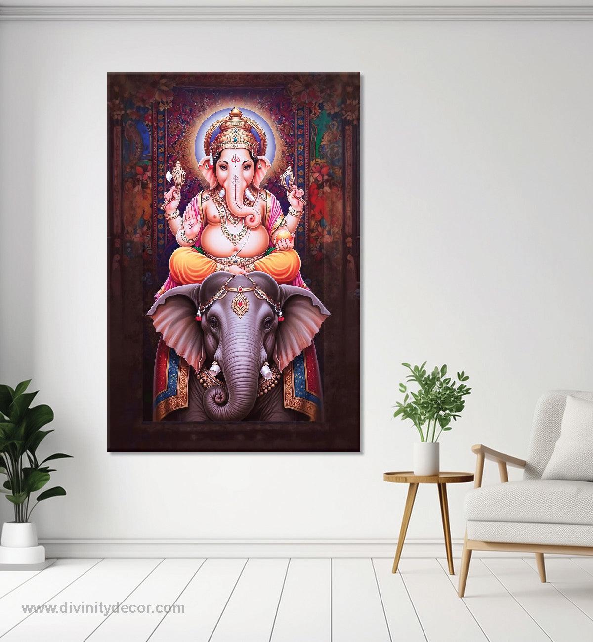 Ganpati Bappa Modern Spiritual Wall Art 8
