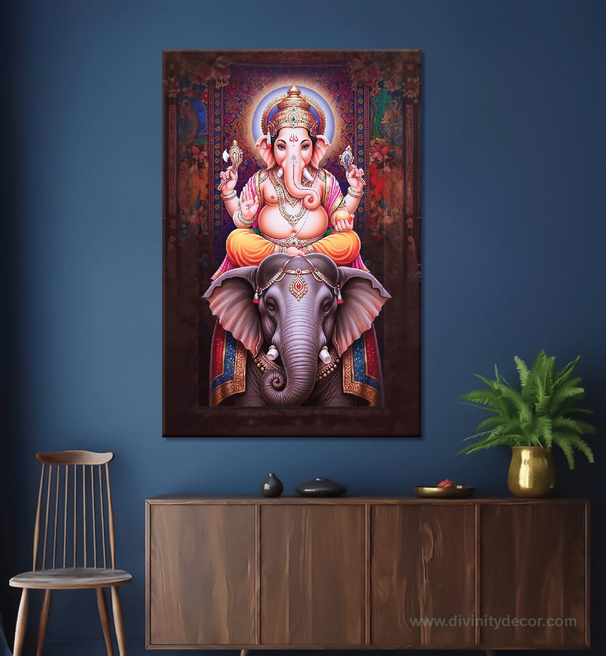 Ganpati Bappa Modern Spiritual Wall Art 8