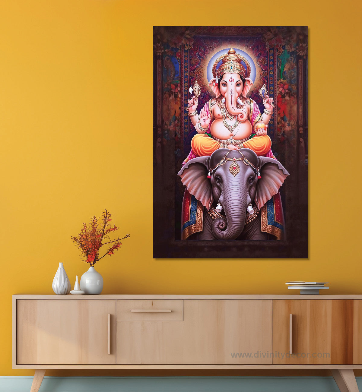 Ganpati Bappa Modern Spiritual Wall Art 8
