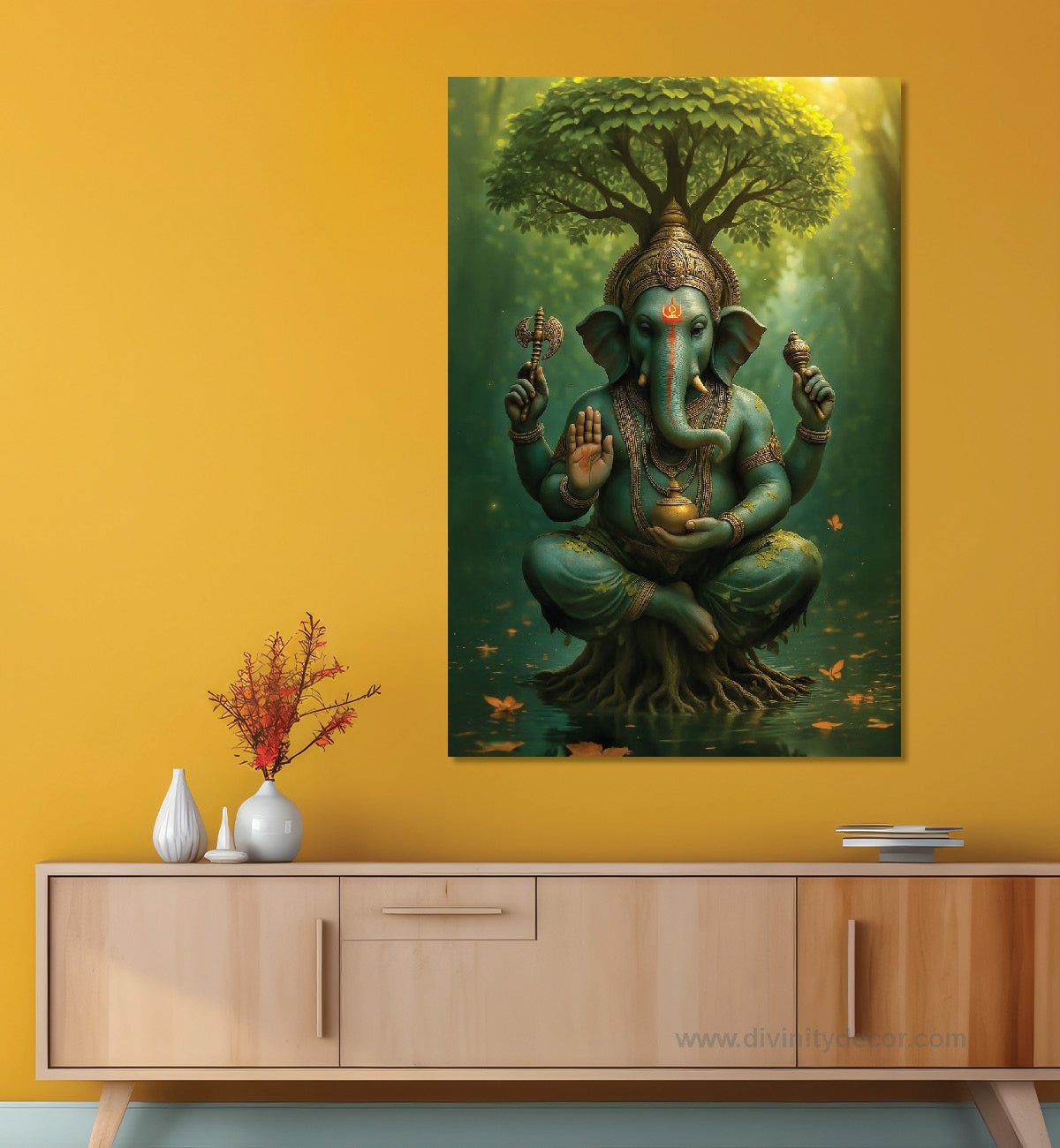 Ganesh Ji Decorative Religious Wall Artwork 10