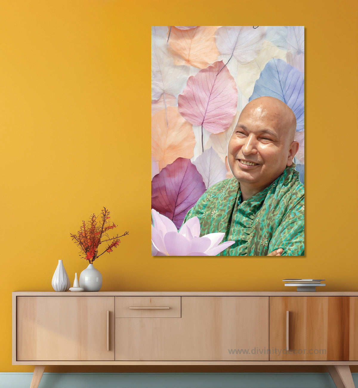 Guru Ji Spiritual Wall Art Canvas Print 2