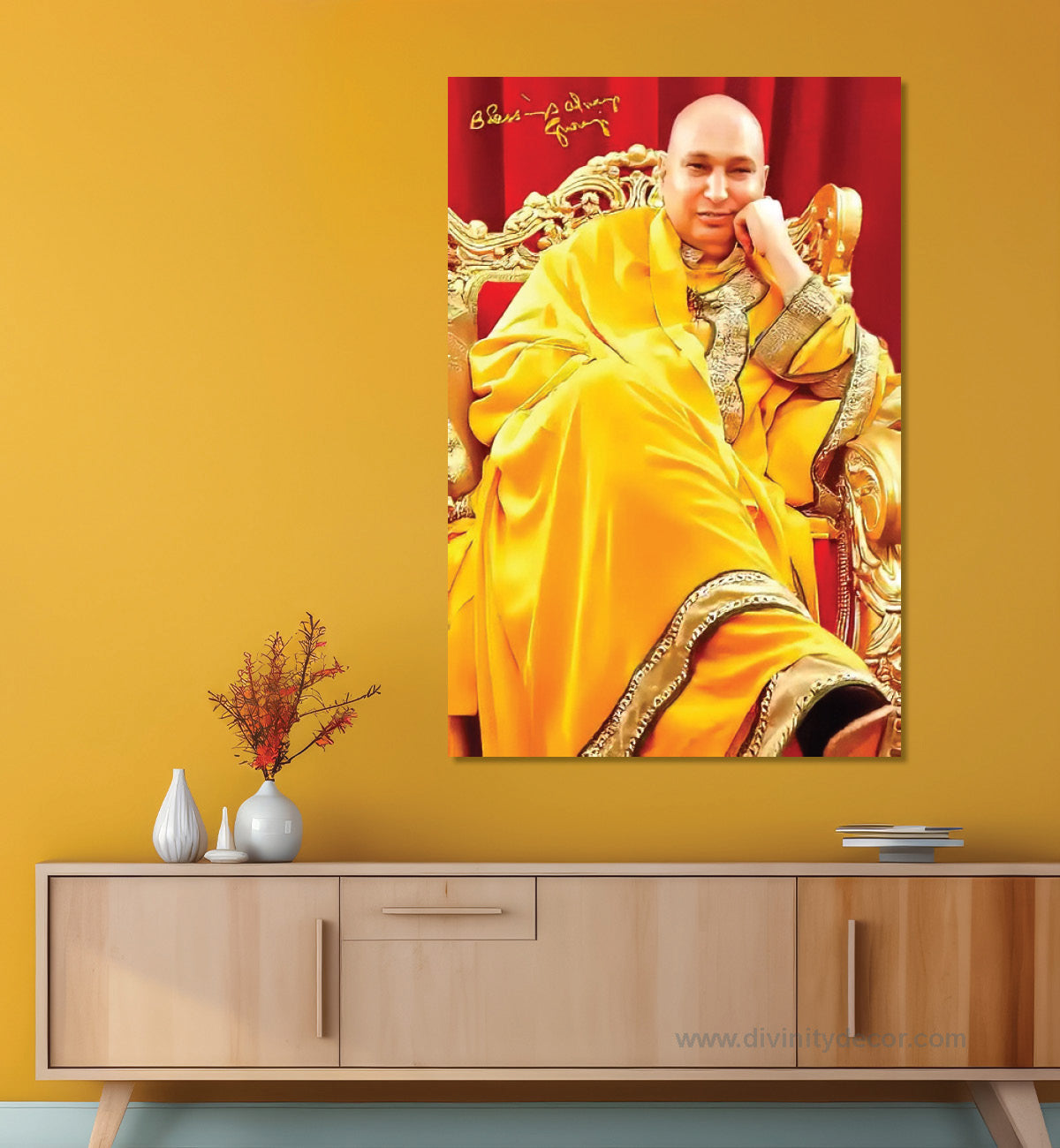 Guru Ji Premium Devotional Canvas Artwork 4