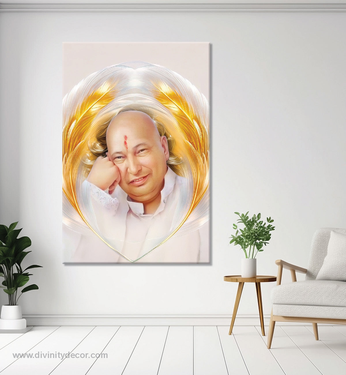 Guru Ji Elegant Spiritual Canvas Print 8