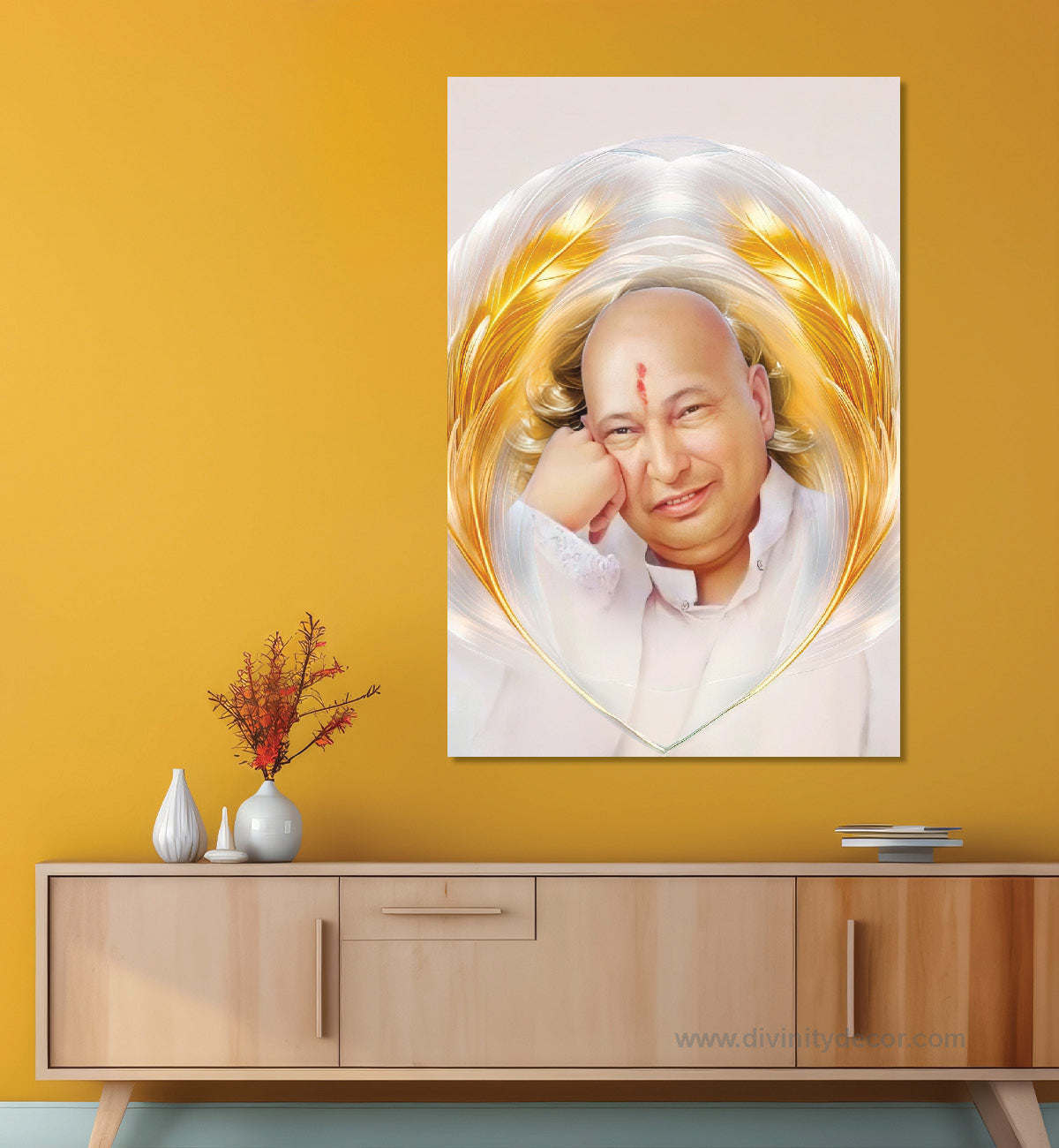 Guru Ji Elegant Spiritual Canvas Print 8