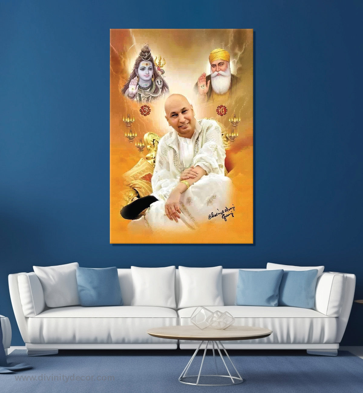 Guru Ji Modern Religious Wall Decor 9