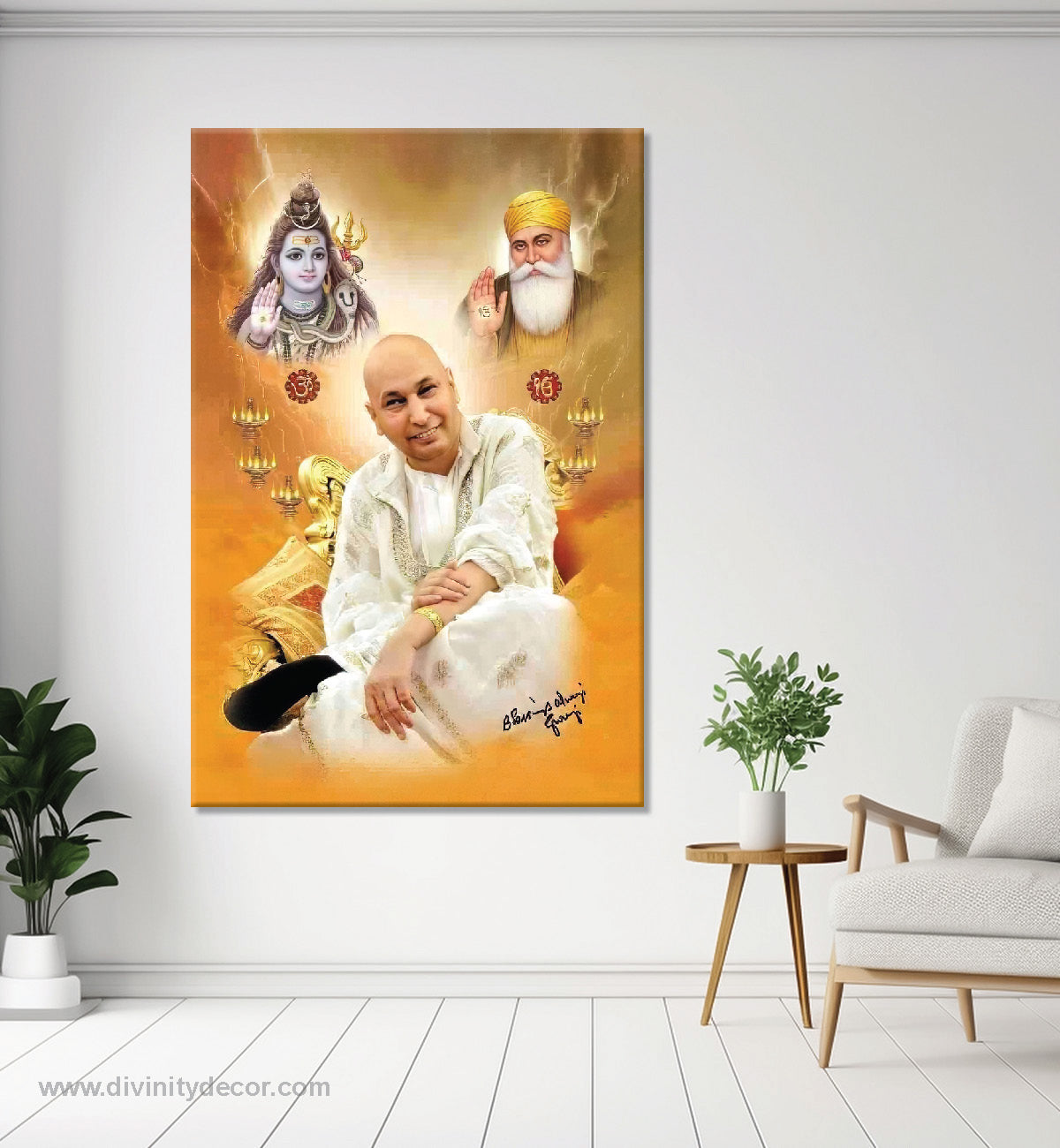 Guru Ji Modern Religious Wall Decor 9