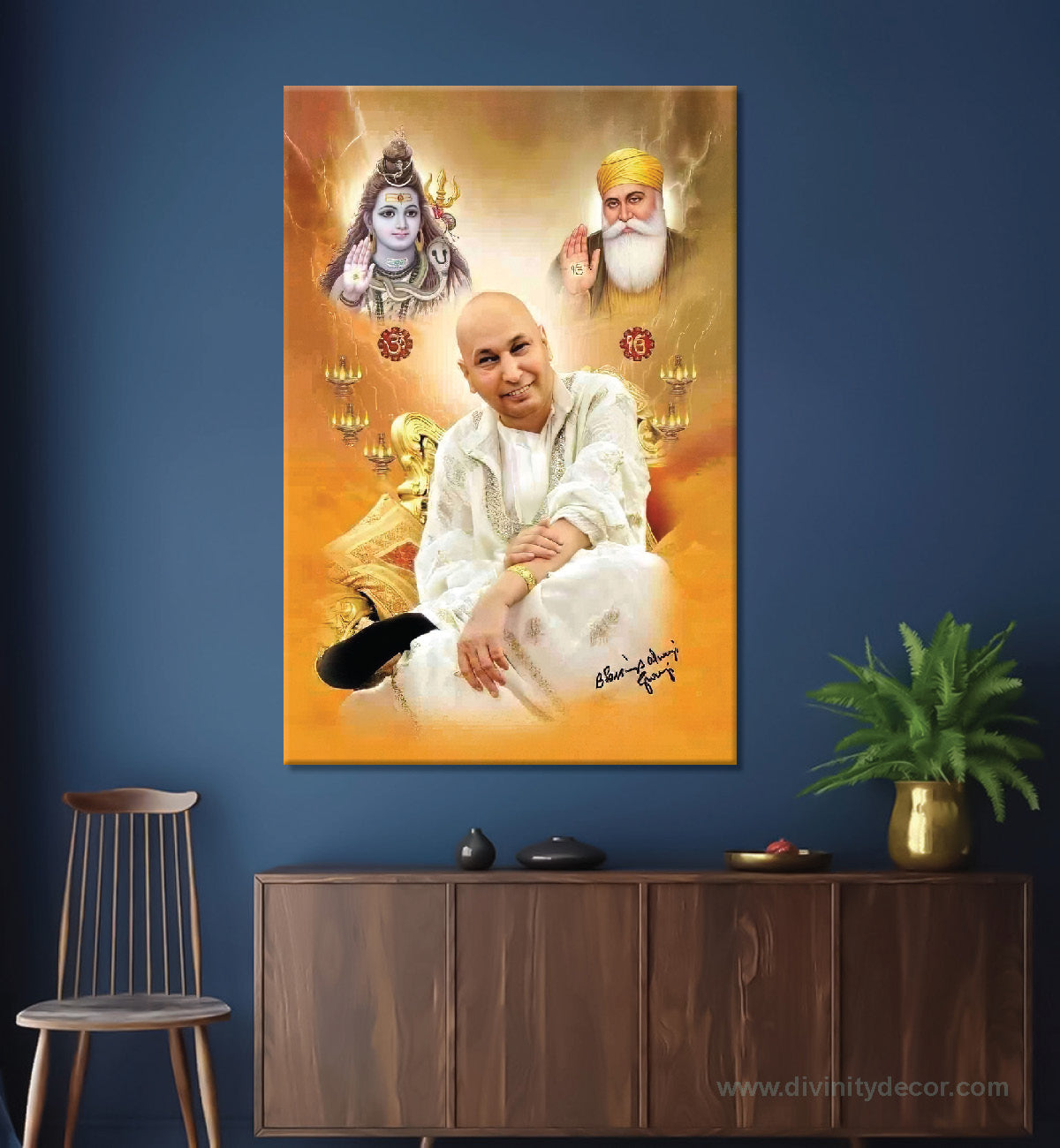 Guru Ji Modern Religious Wall Decor 9