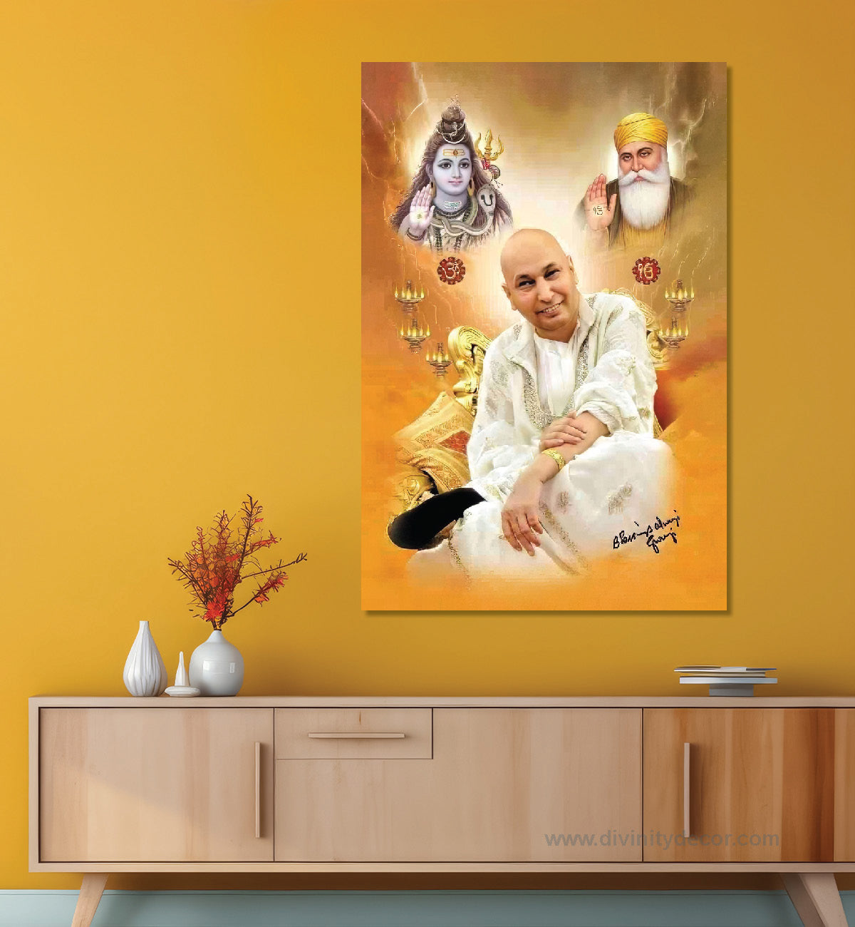Guru Ji Modern Religious Wall Decor 9