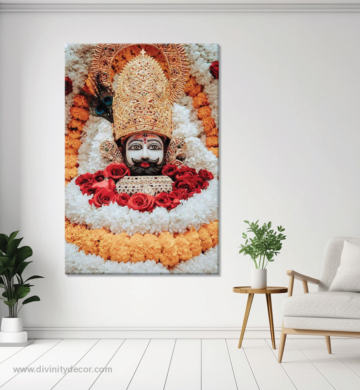 Shyam Baba HD Canvas Wall Decor for Living Room 5