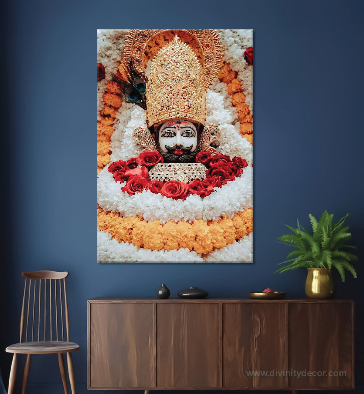 Shyam Baba HD Canvas Wall Decor for Living Room 5