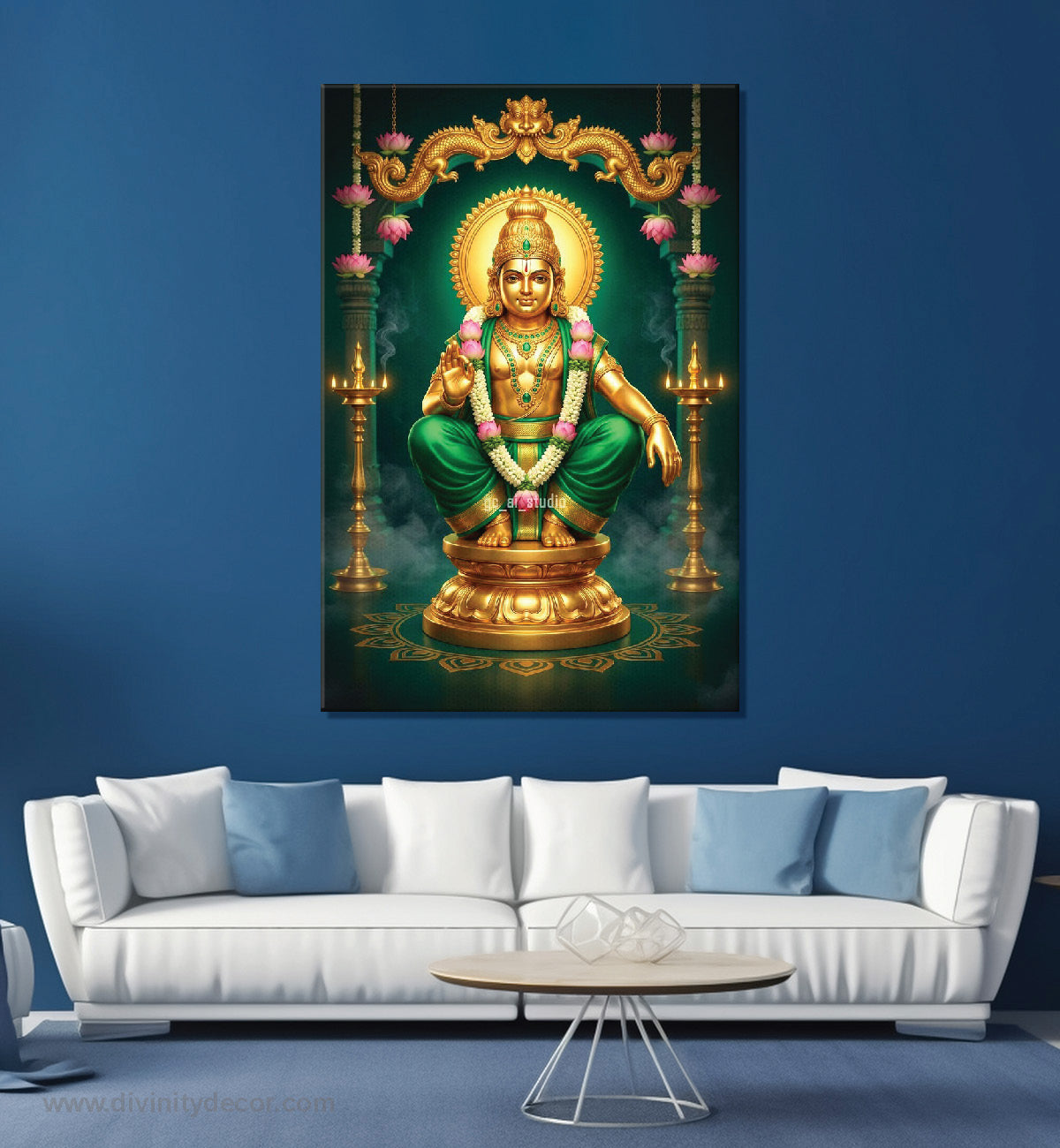 Lord Ayyappa Sacred Wall Decor for Pooja Room 5