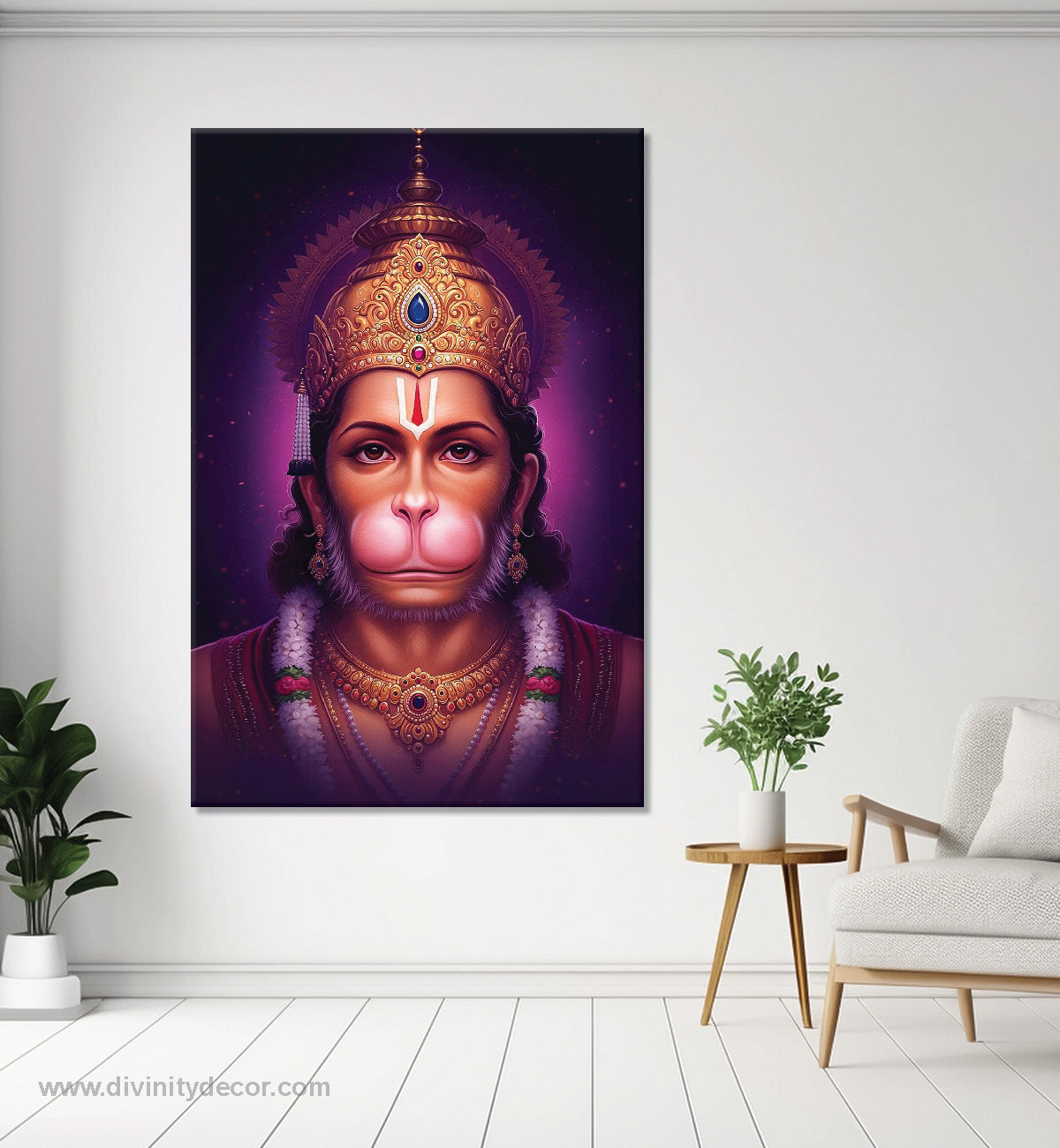 Pawan Putra Hanuman Premium Canvas Artwork 4