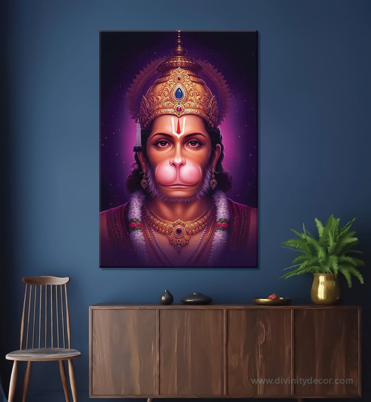 Pawan Putra Hanuman Premium Canvas Artwork 4