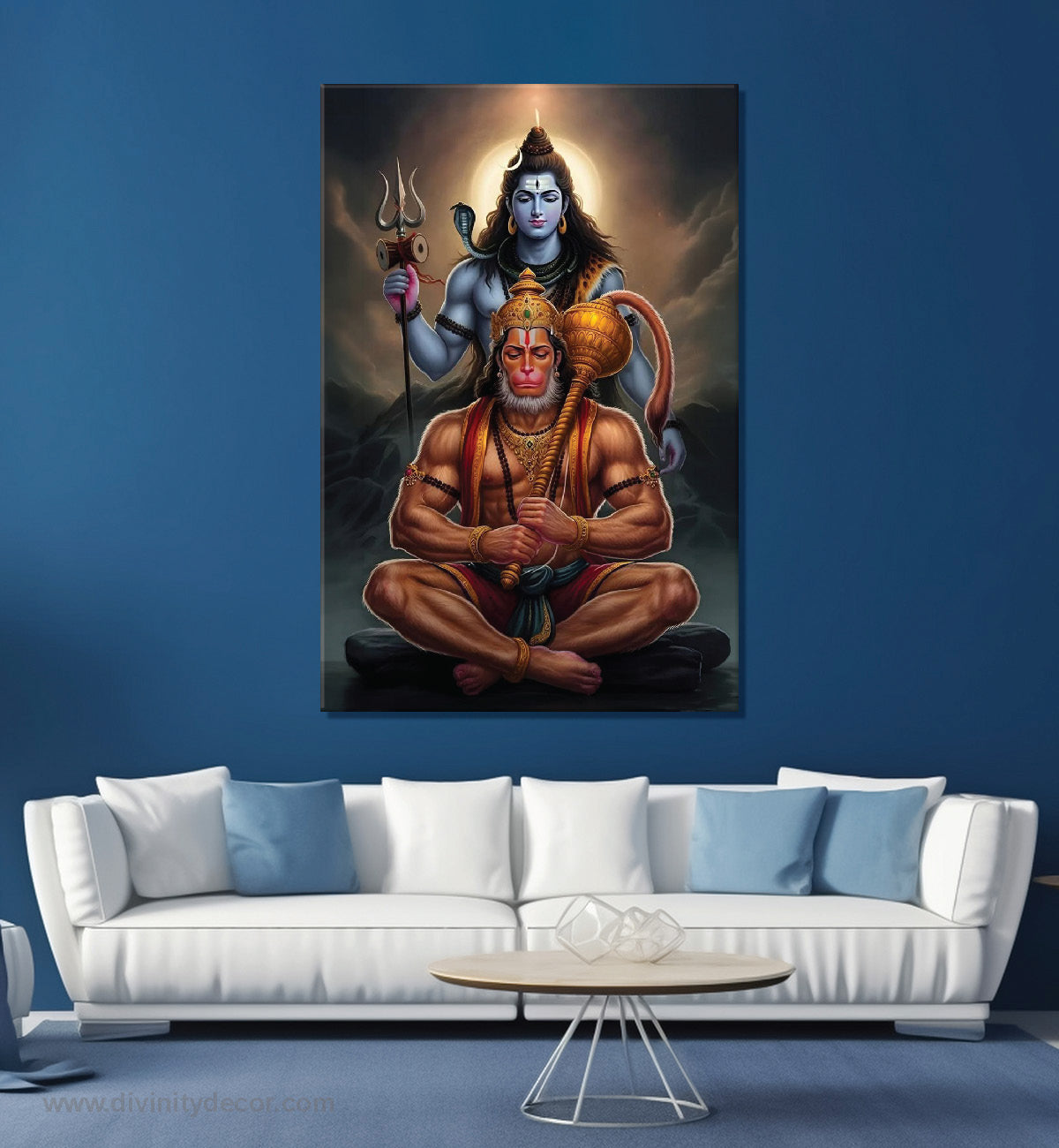 Hanuman Ji HD Canvas Wall Decor for Living Room 5