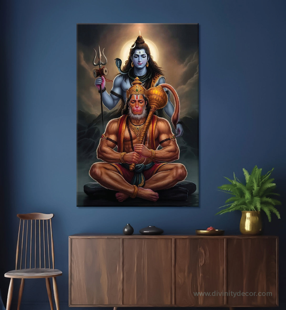 Hanuman Ji HD Canvas Wall Decor for Living Room 5